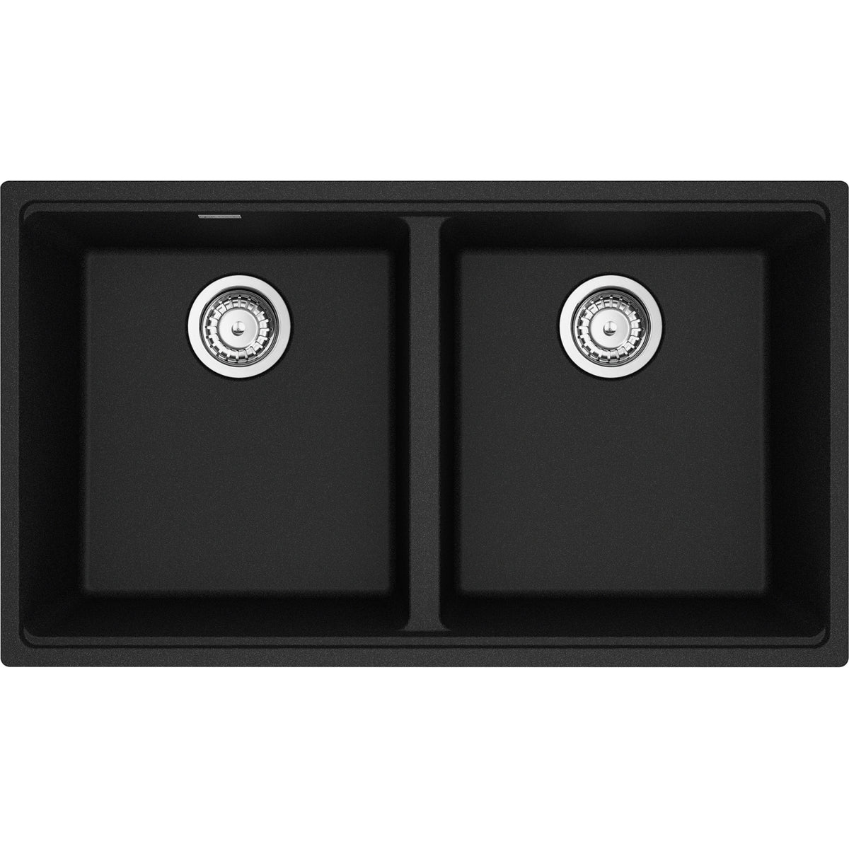 Franke Maris 33" undermount fragranite kitchen sink MAG1201515 in Onyx