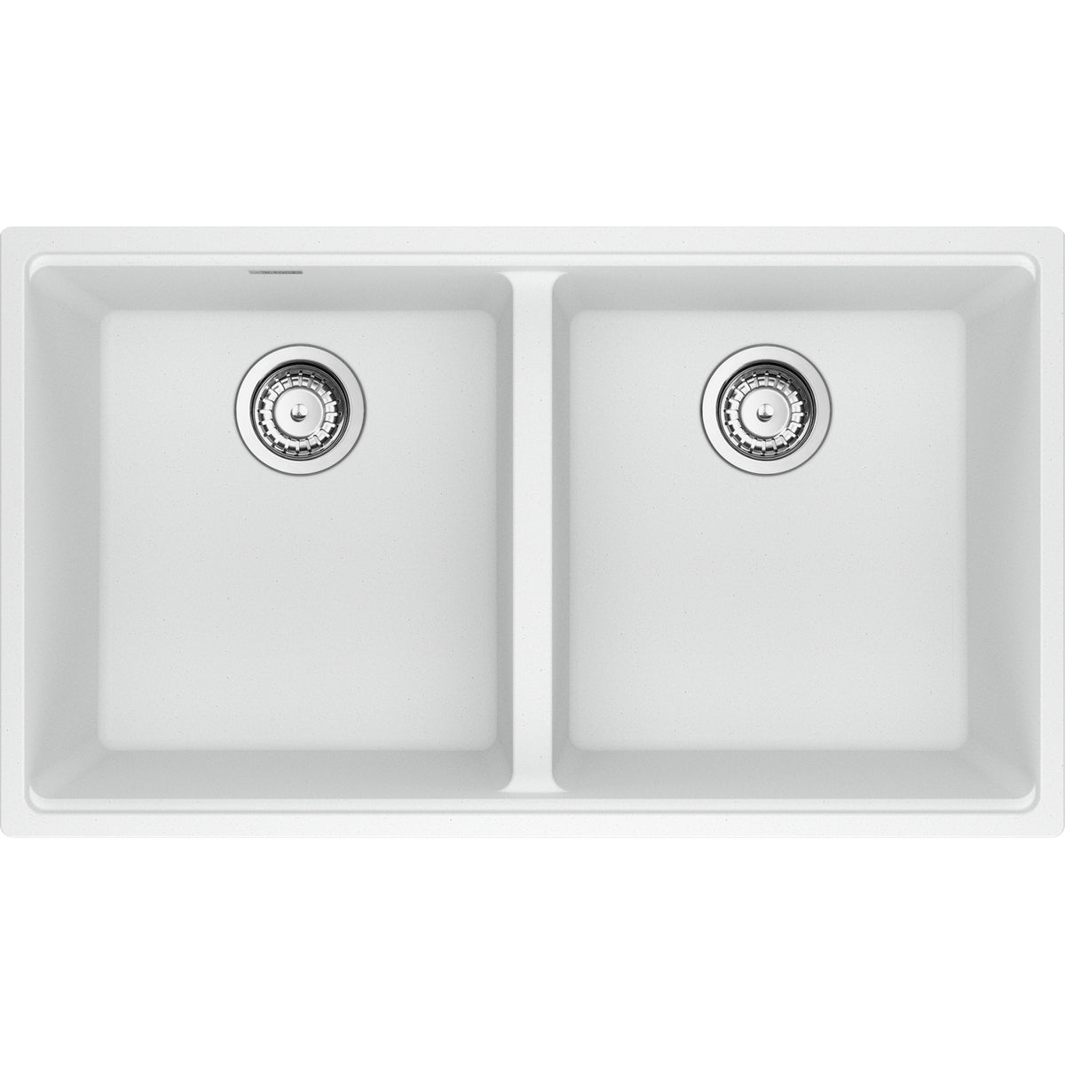 Franke Maris 33" undermount fragranite kitchen sink MAG1201515 in Polar White