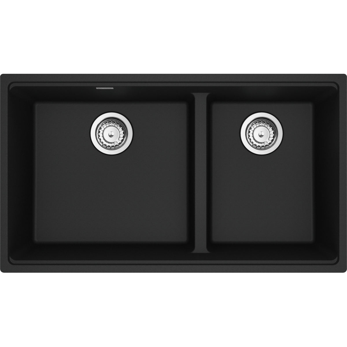 Franke Maris 33" undermount fragranite kitchen sink MAG1601812LD in Matte Black