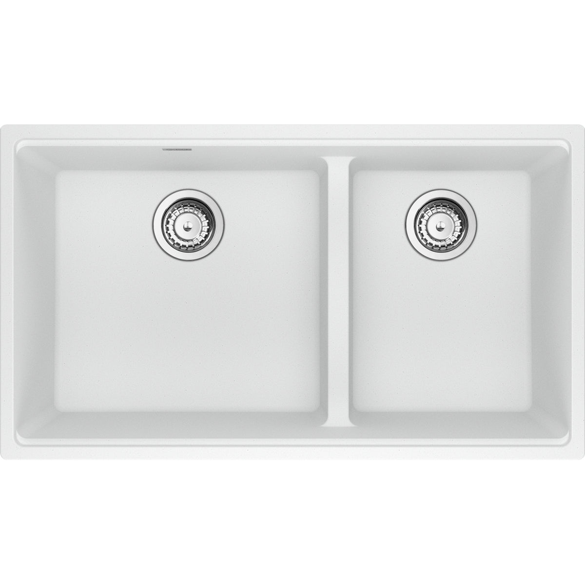 Franke Maris 33" undermount fragranite kitchen sink MAG1601812LD in Polar White