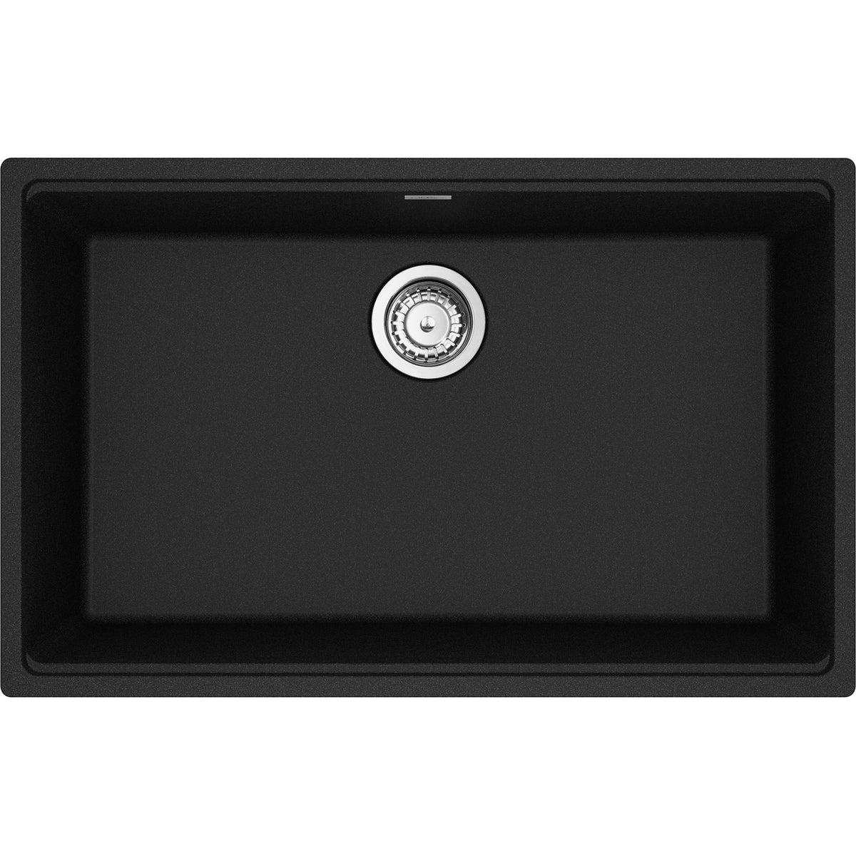 Franke Maris 30" undermount fragranite kitchen sink MAG11028 in Onyx