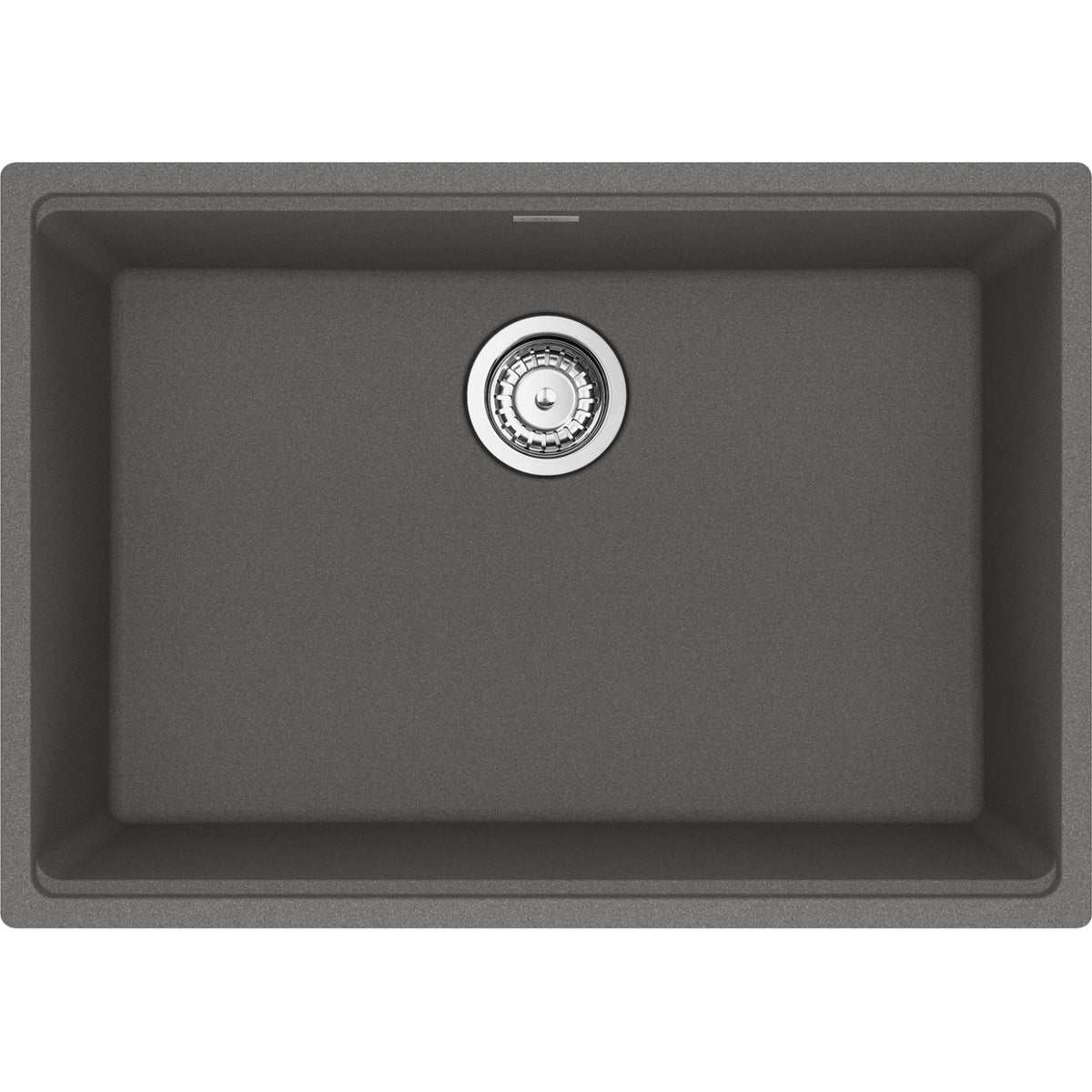 Franke Maris 27" undermount fragranite kitchen sink MAG11025 in Stone Grey