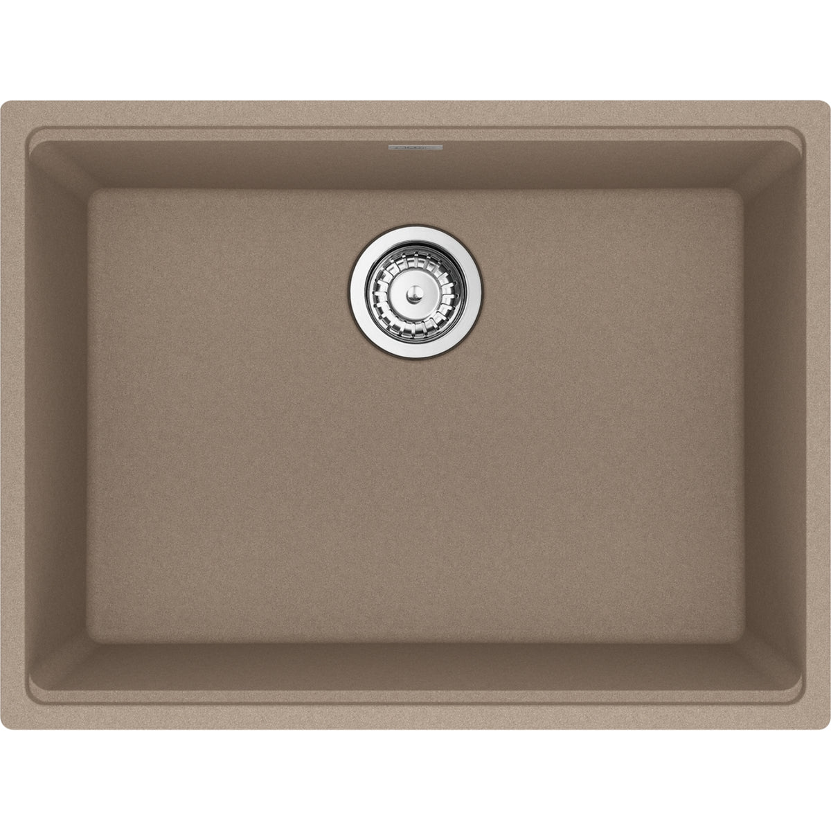 Franke Maris 25" undermount fragranite kitchen sink MAG11023 in Oyster