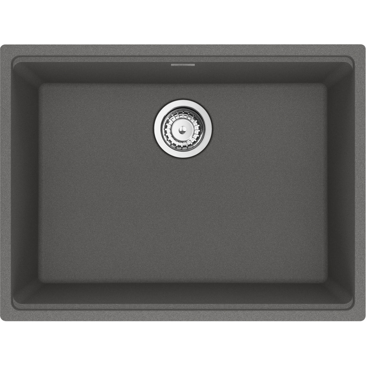 Franke Maris 25" undermount fragranite kitchen sink MAG11023 in Stone Grey