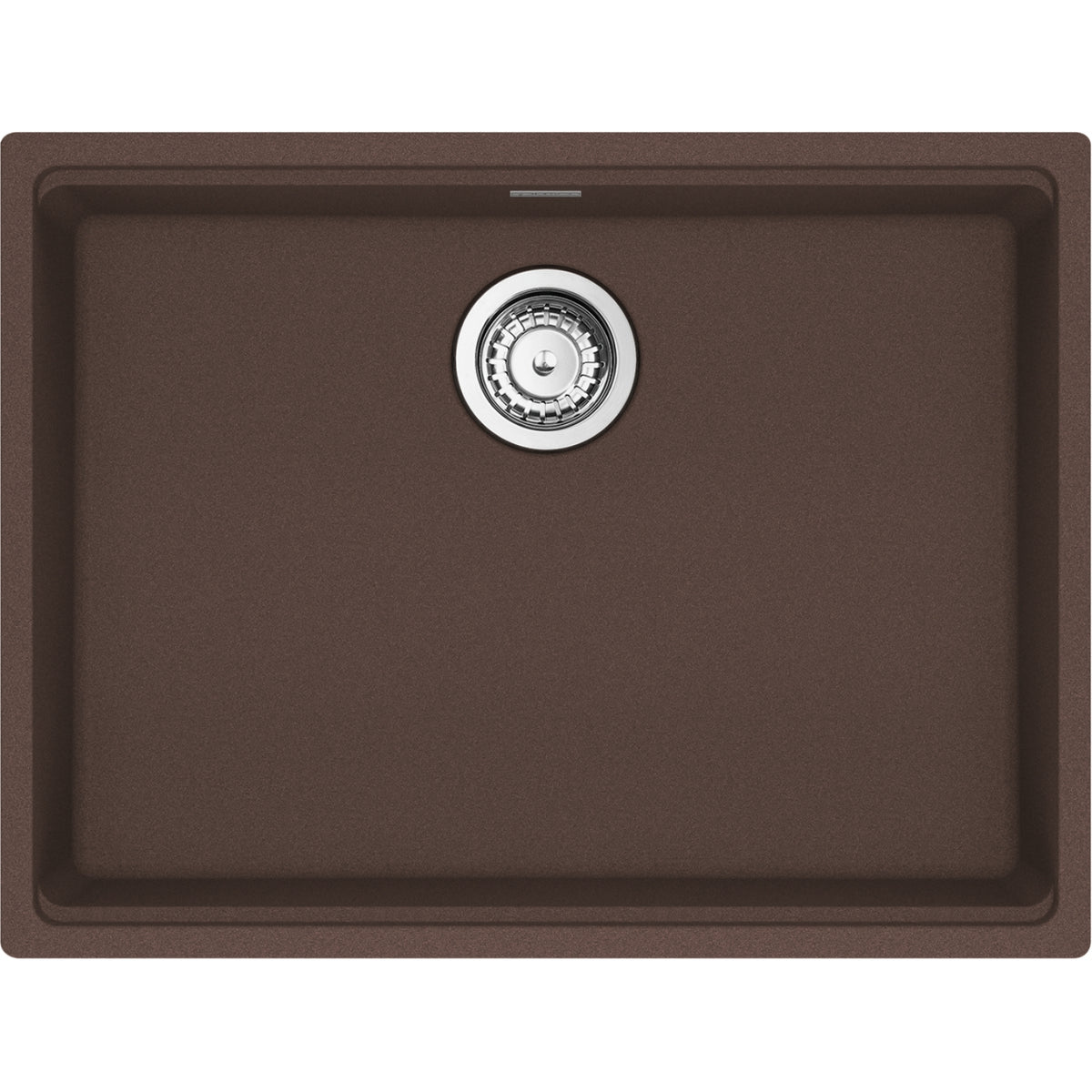 Franke Maris 25" undermount fragranite kitchen sink MAG11023ADA in Mocha