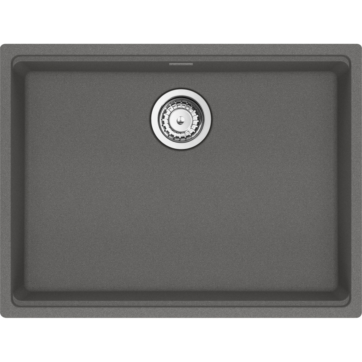 Franke Maris 25" undermount fragranite kitchen sink MAG11023ADA in Stone Grey