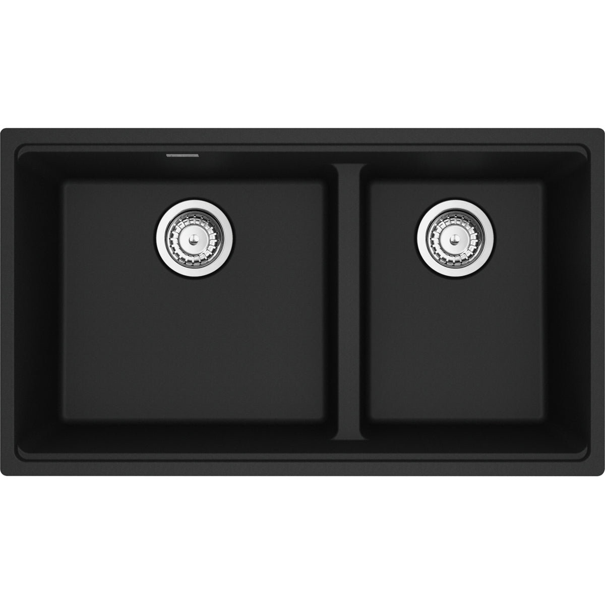 Franke Maris 31" undermount fragranite kitchen sink MAG1601611LD in Matte Black
