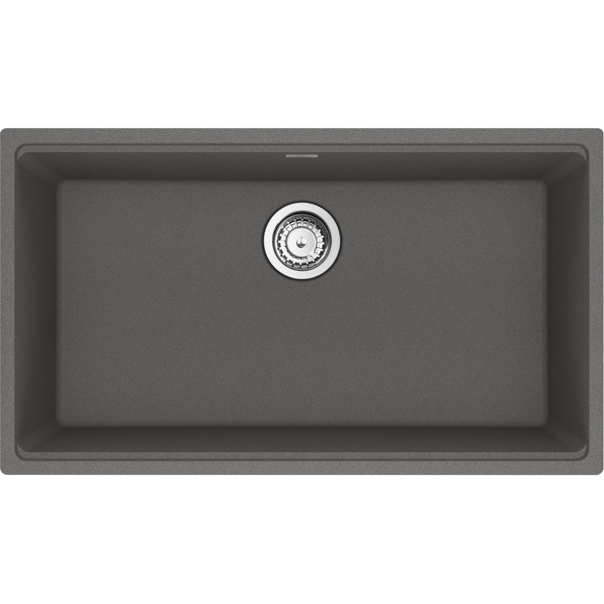 Franke Maris 31" undermount fragranite kitchen sink MAG11029 in Stone Grey