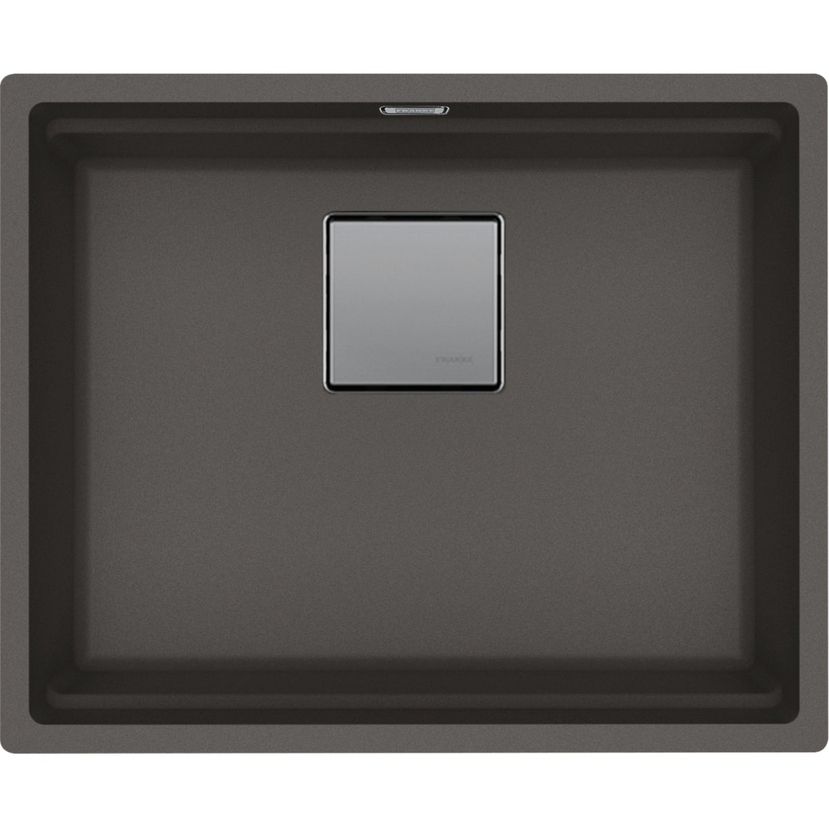 Franke Peak 22.06" undermount fragranite kitchen sink PKG110-20 in Slate Grey