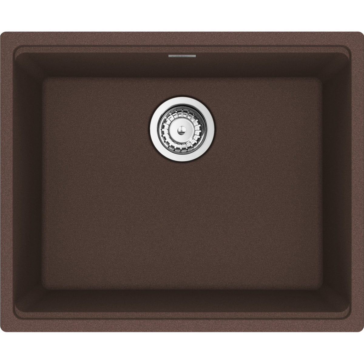 Franke Maris 21.63" undermount fragranite kitchen sink MAG11020 in Mocha