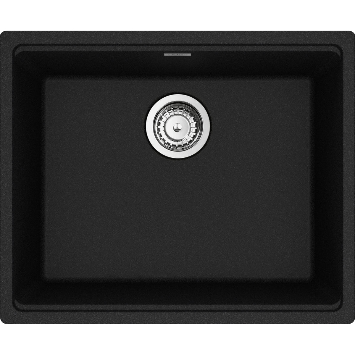 Franke Maris 21.63" undermount fragranite kitchen sink MAG11020 in Onyx