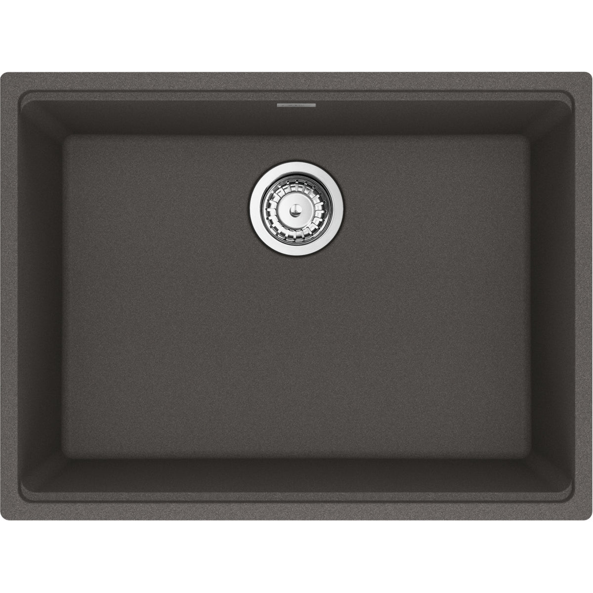 Franke Maris 25" undermount fragranite kitchen sink MAG11023 in Slate Grey