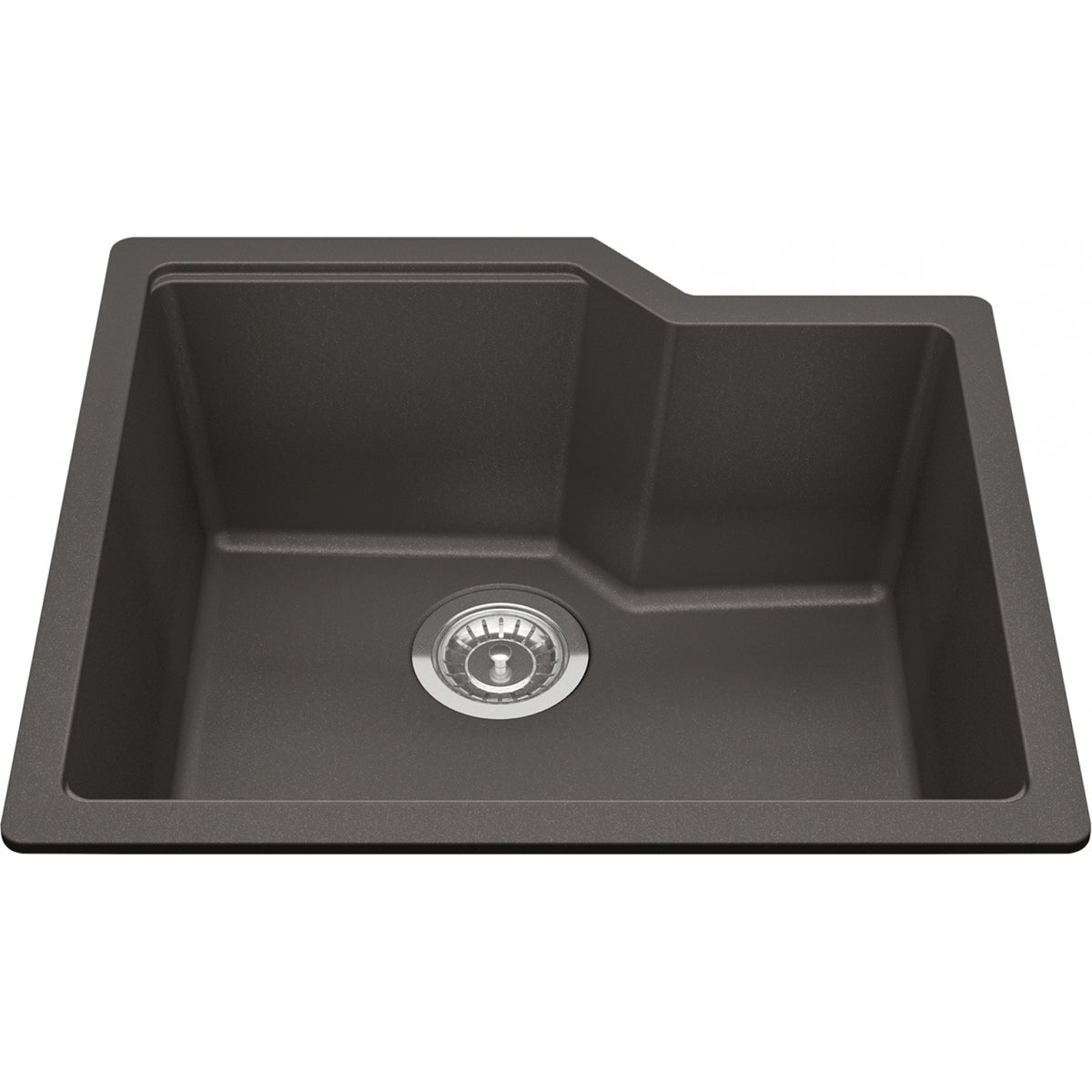 Kindred Urban 22" undermount fragranite kitchen sink MGS2022U-9 in Slate Grey