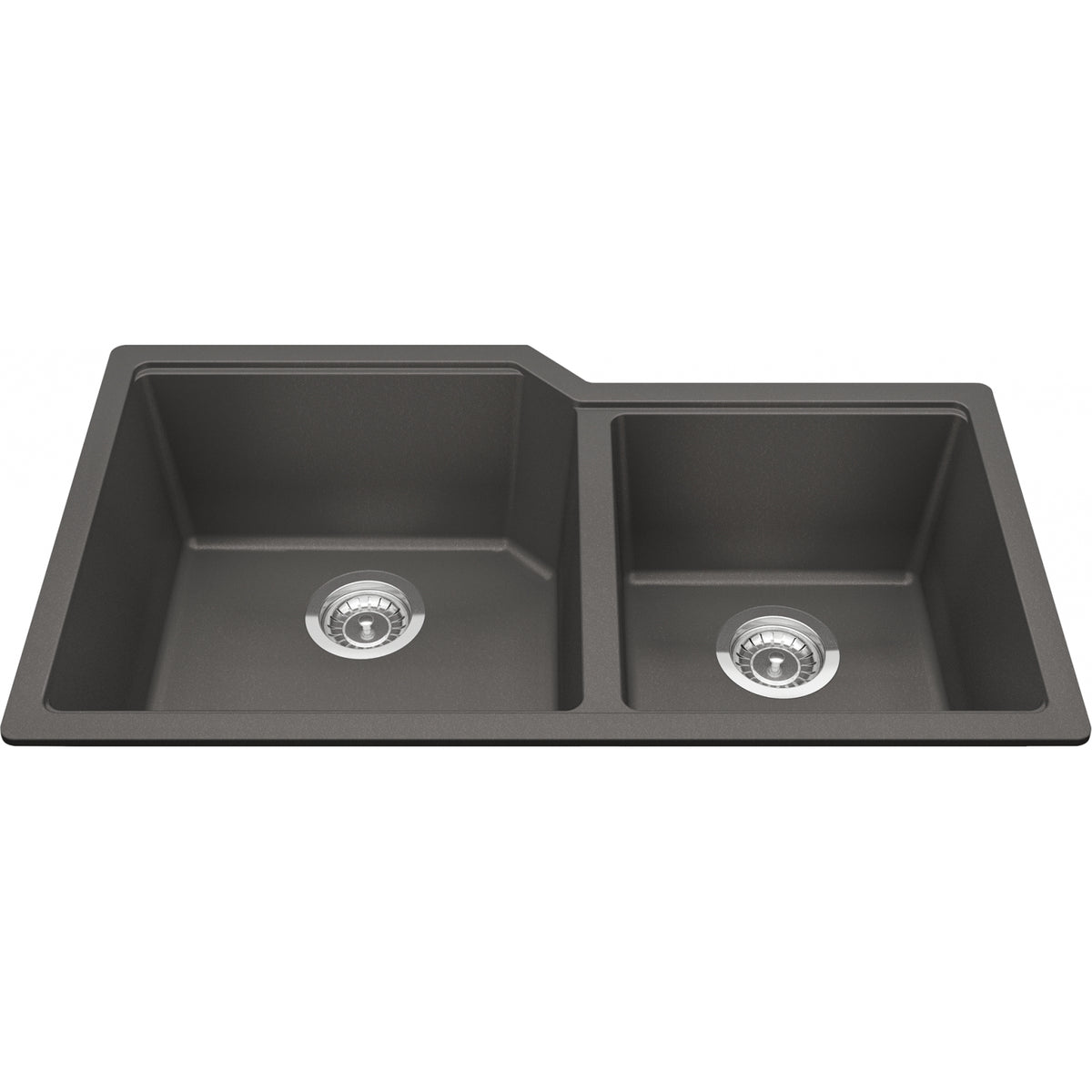 Kindred Urban 34" undermount fragranite kitchen sink MGC2034U-9 in Slate Grey