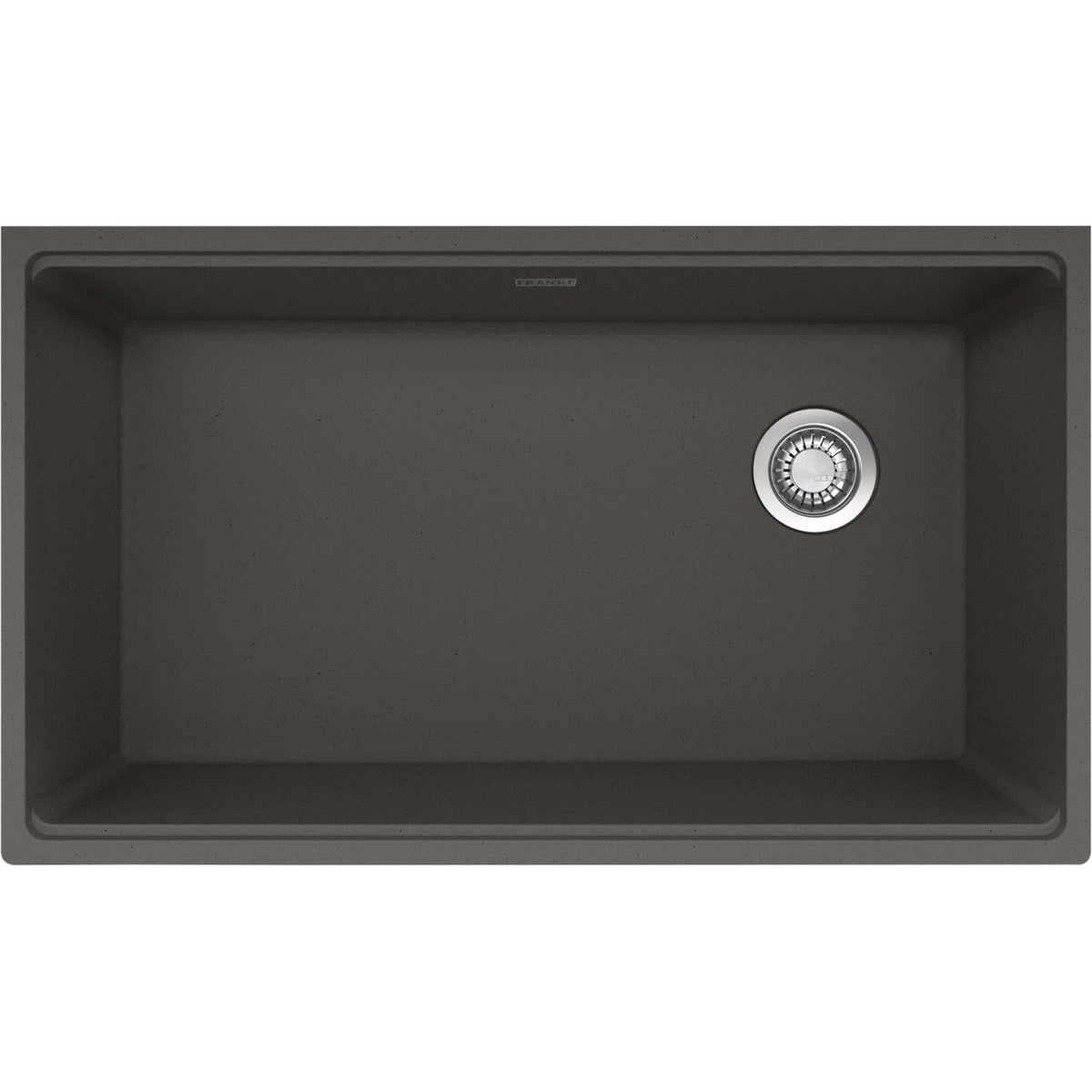 Franke Maris 33" undermount fragranite kitchen sink MAG11031OW in Slate Grey