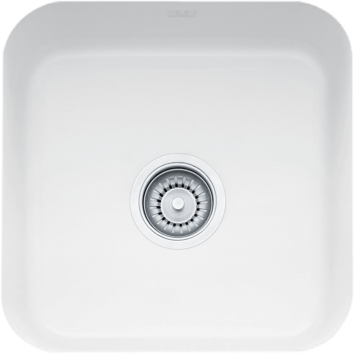 Franke Cisterna 17.5" undermount fireclay kitchen sink CCK110-15WH