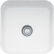 Franke Cisterna 17.5" undermount fireclay kitchen sink CCK110-15WH