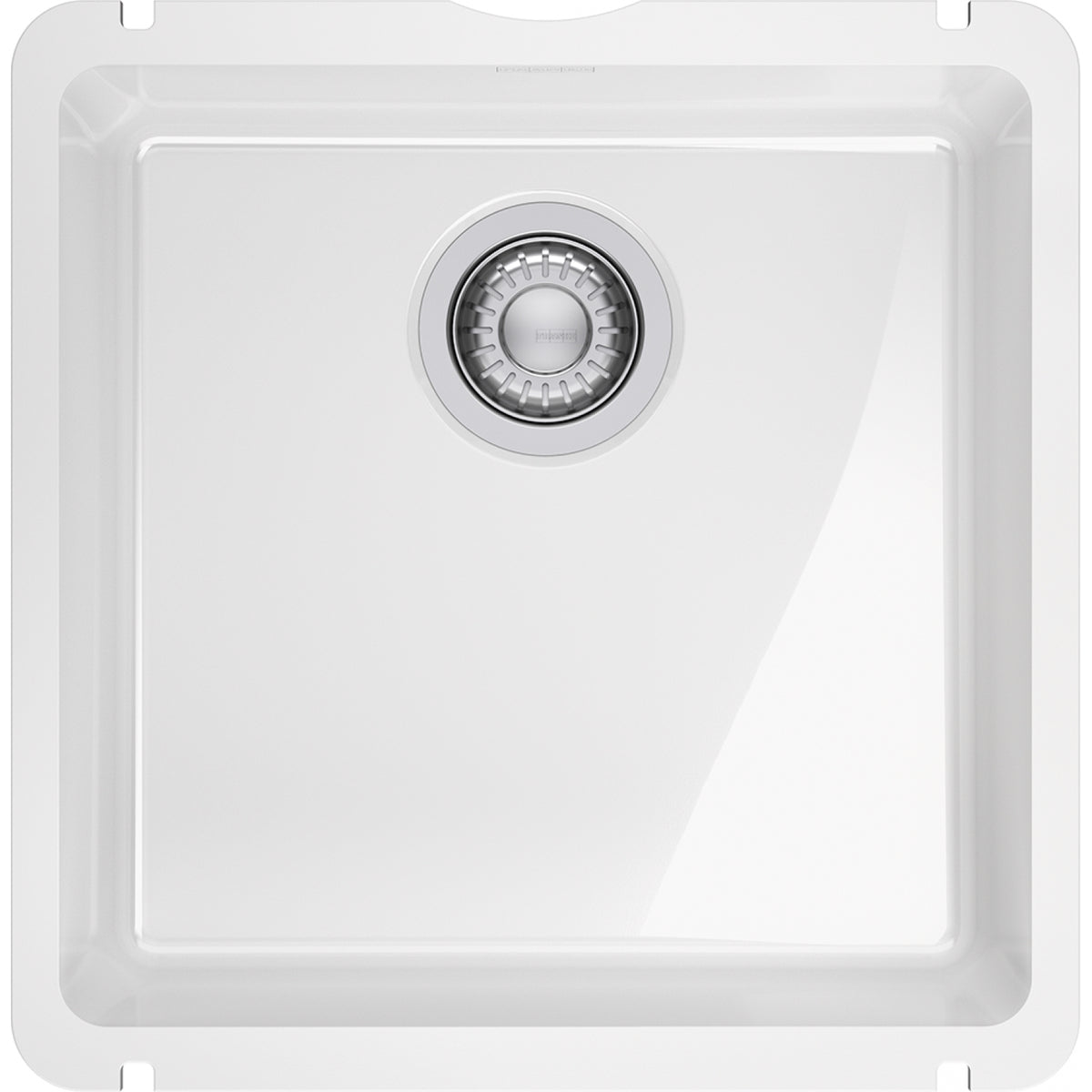 Franke KubusX 17.5" undermount fireclay kitchen sink KXK11016-GWH