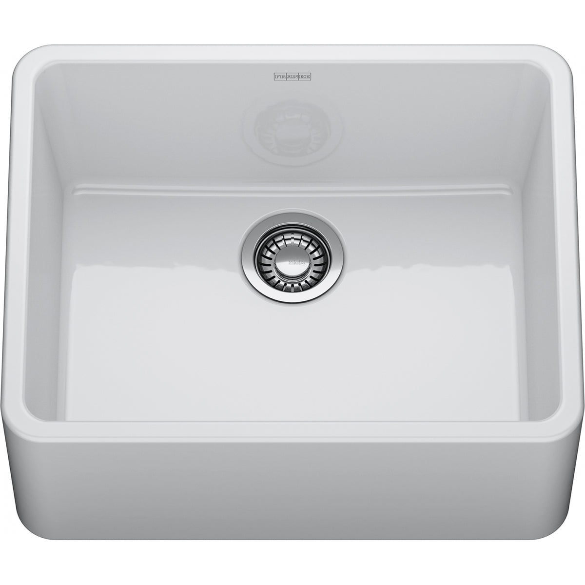 Franke Ceranova 24" apron front fireclay kitchen sink CRK71024-GWH