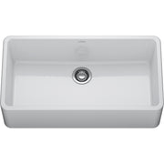 Franke Ceranova 36" apron front fireclay kitchen sink CRK71036-GWH