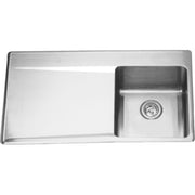 Franke Commercial stainless steel sink LBSDBL6408P-1