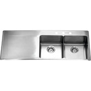 Franke Commercial stainless steel sink LBDDBL6408P-1