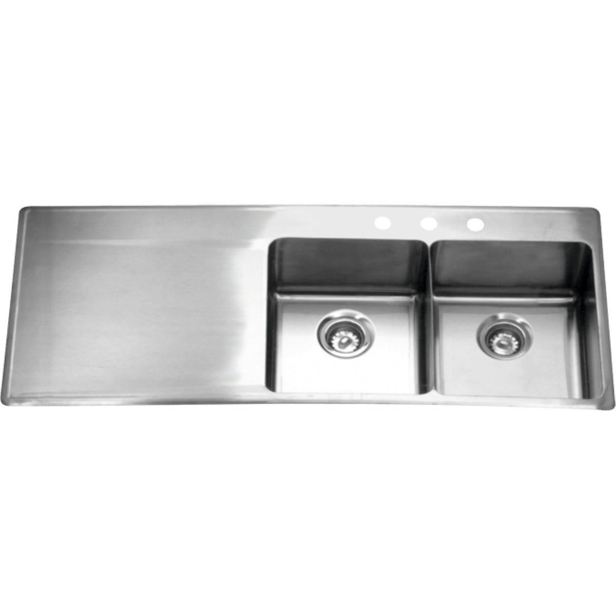 Franke Commercial stainless steel sink LBDDBL6408P-1