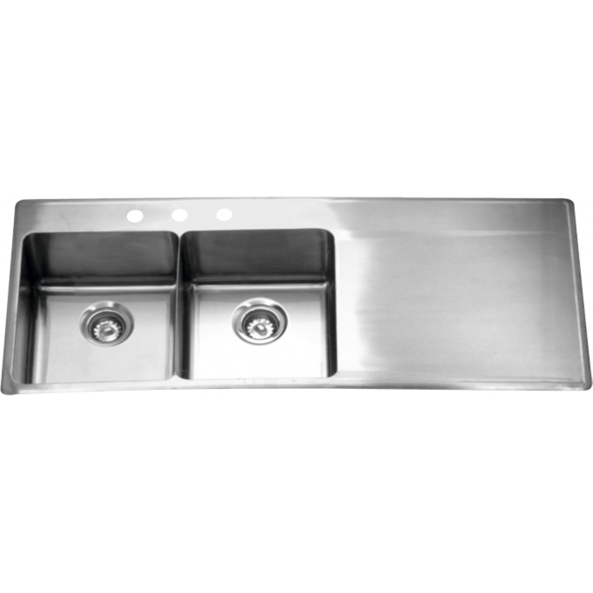 Franke Commercial stainless steel sink LBDDBR6408P-1