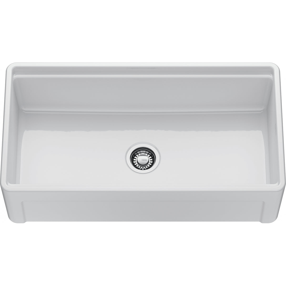 Franke Kitchen 36" apron front fireclay kitchen sink EPK71036-GWH-WKC