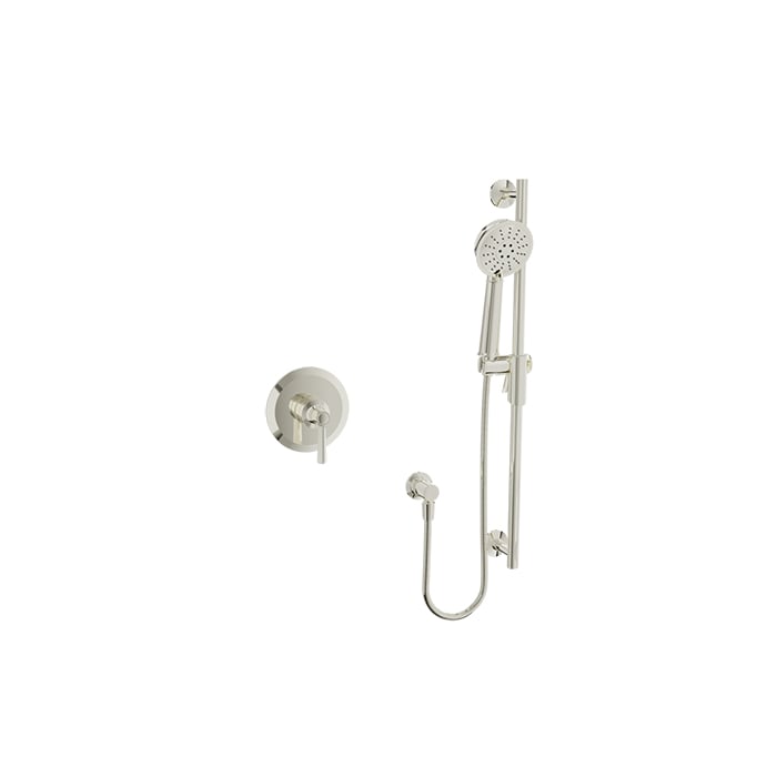 Baril BEAUMONT B20 Complete Pressure-Balanced Shower Kit PRO-2104-20 in Polished Nickel