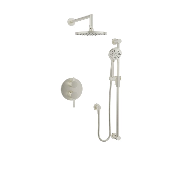 Baril ZIP B66 Complete Pressure-Balanced Shower Kit PRO-2805-66 in Brushed Nickel