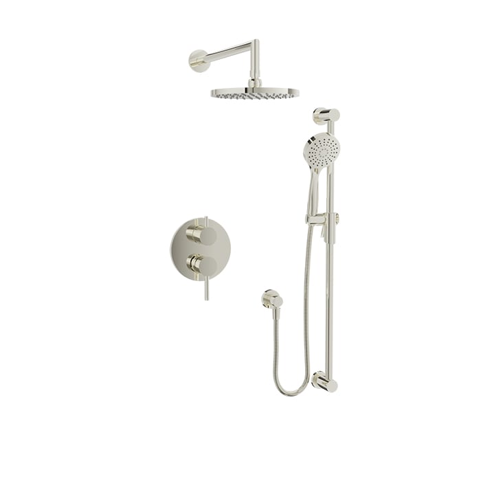 Baril ZIP B66 Complete Pressure-Balanced Shower Kit PRO-2805-66 in Polished Nickel