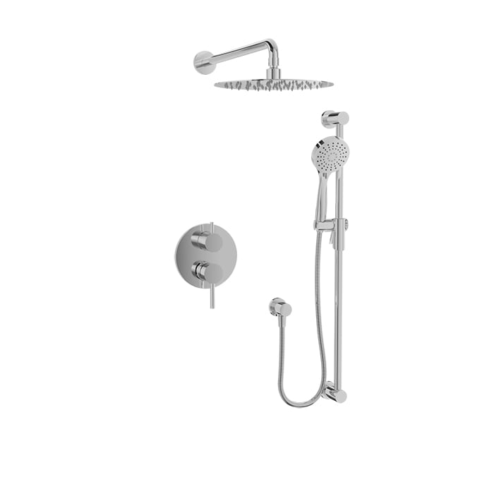 Baril ZIP B66 Complete Pressure-Balanced Shower Kit PRO-2826-66 in Chrome