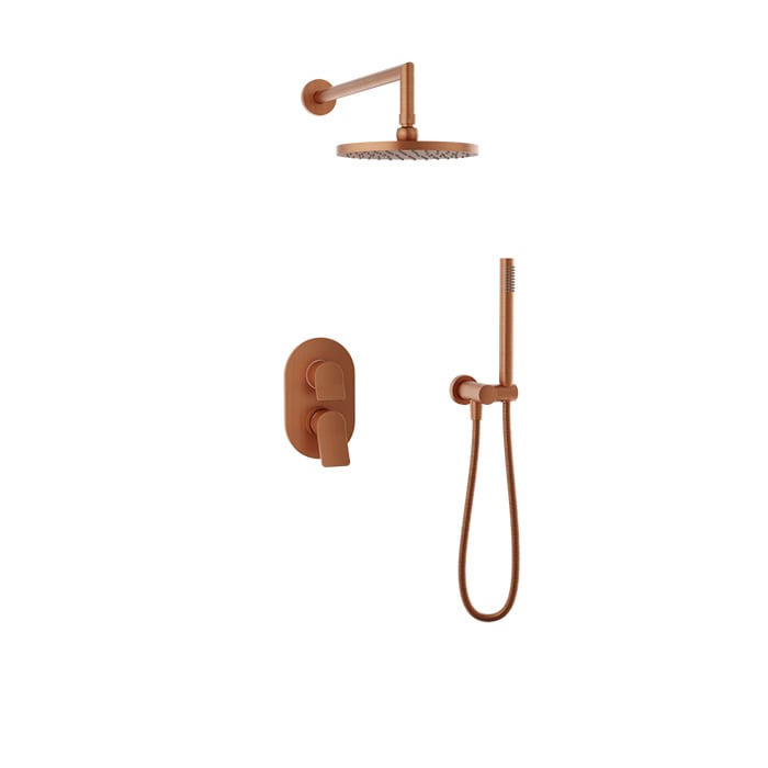Baril PROFILE B46 Complete Pressure-Balanced Shower Kit PRO-2896-46 in Satin Copper