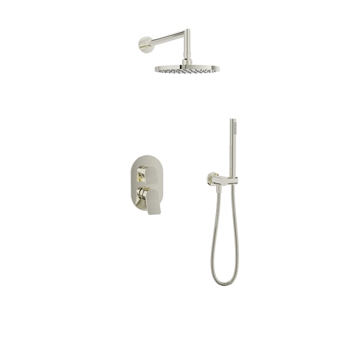 Baril PROFILE B46 Complete Pressure-Balanced Shower Kit PRO-2896-46 in Polished Nickel