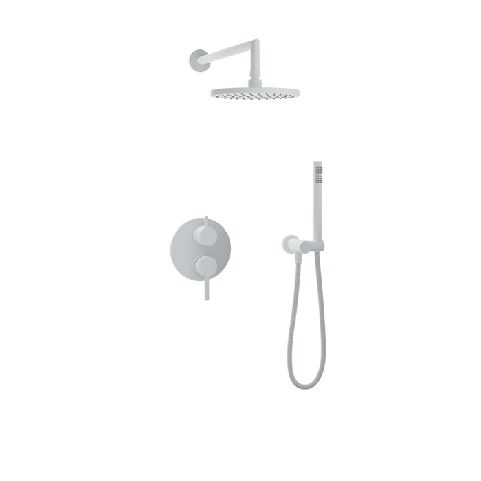 Baril ZIP B66 Complete Pressure-Balanced Shower Kit PRO-2896-66 in White