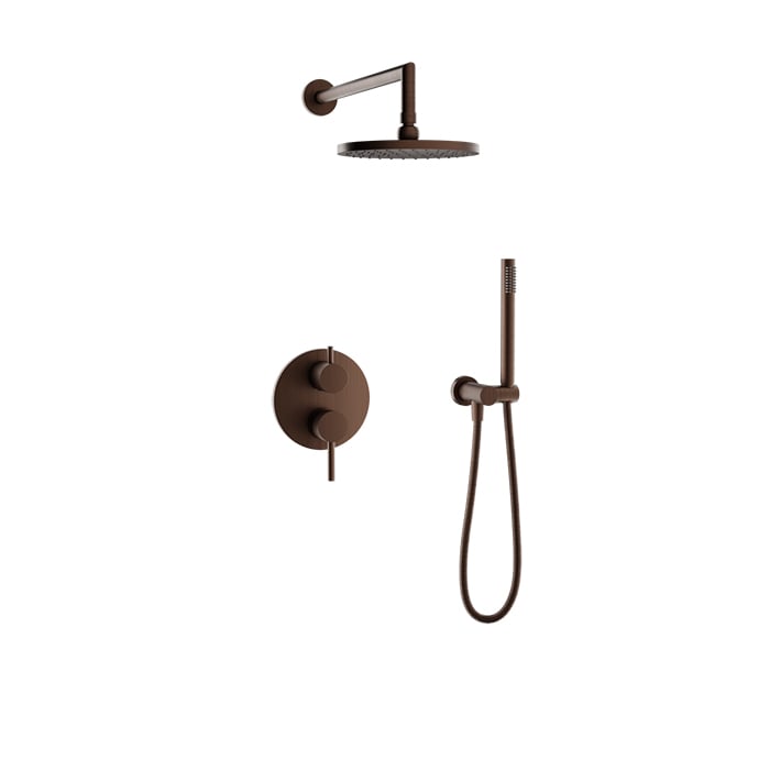 Baril ZIP B66 Complete Pressure-Balanced Shower Kit PRO-2896-66 in Venetian Bronze