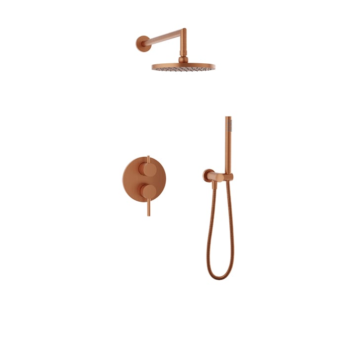 Baril ZIP B66 Complete Pressure-Balanced Shower Kit PRO-2896-66 in Satin Copper