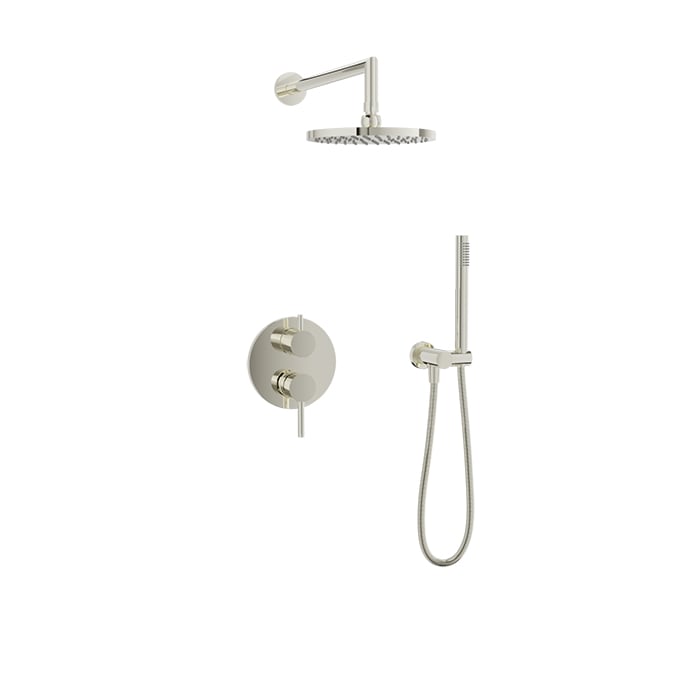 Baril ZIP B66 Complete Pressure-Balanced Shower Kit PRO-2896-66 in Polished Nickel