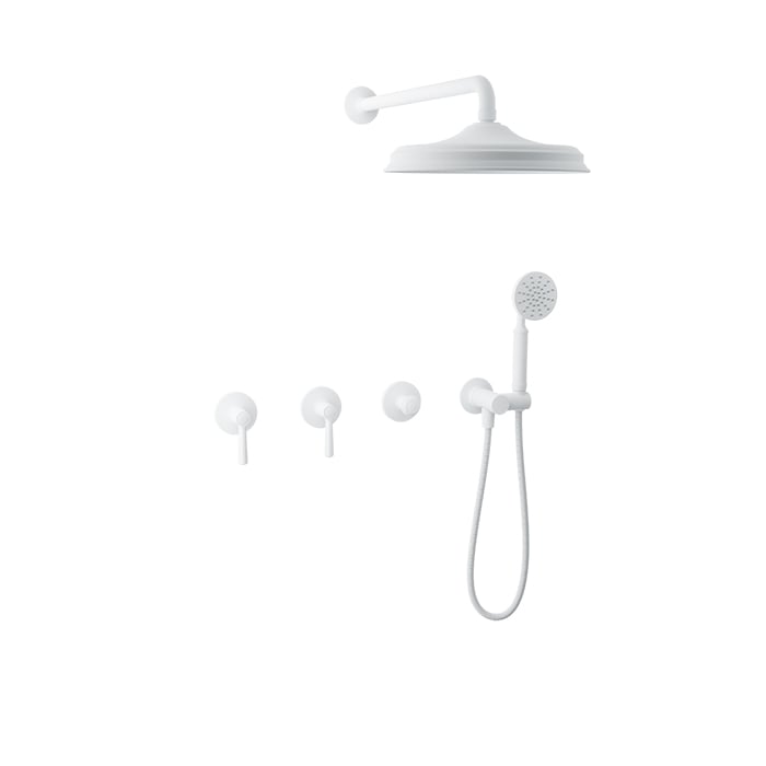 Baril BEAUMONT B20 Complete Thermostatic Shower Kit PRO-3304-20 in White