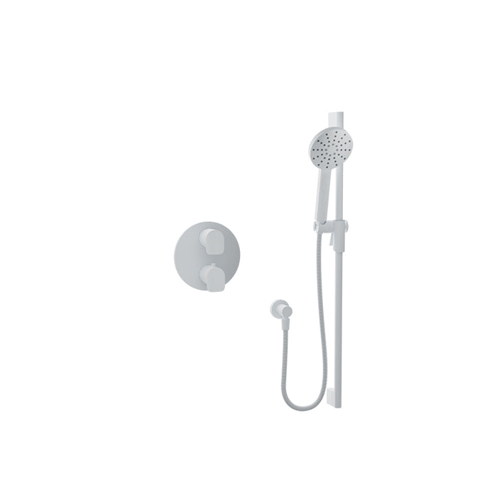 Baril SENS B45 Complete Thermostatic Pressure-Balanced Shower Kit PRO-4151-45 in White