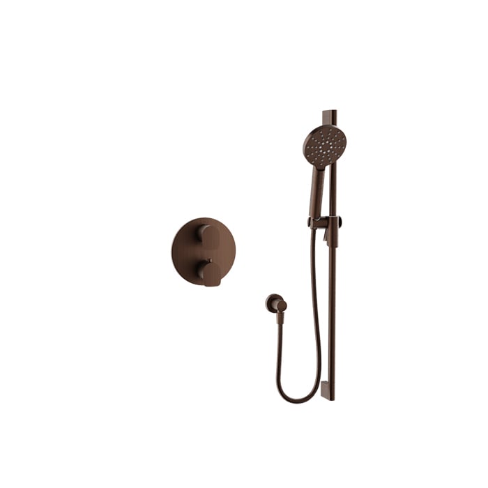 Baril SENS B45 Complete Thermostatic Pressure-Balanced Shower Kit PRO-4151-45 in Venetian Bronze