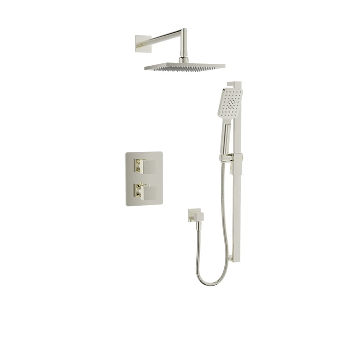 Baril REC B05 Complete Thermostatic Pressure-Balanced Shower Kit PRO-4207-05 in Polished Nickel