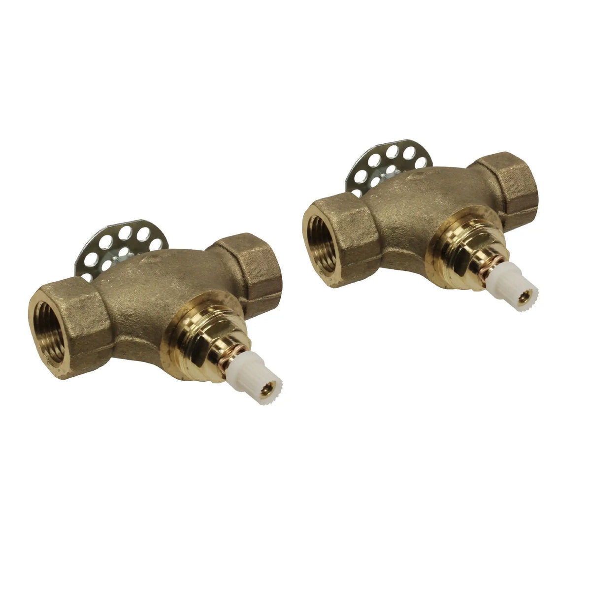 Perrin & Rowe 1/2" Valve Roughs For Wall Mount Cross Set U.3261R - Unfinished