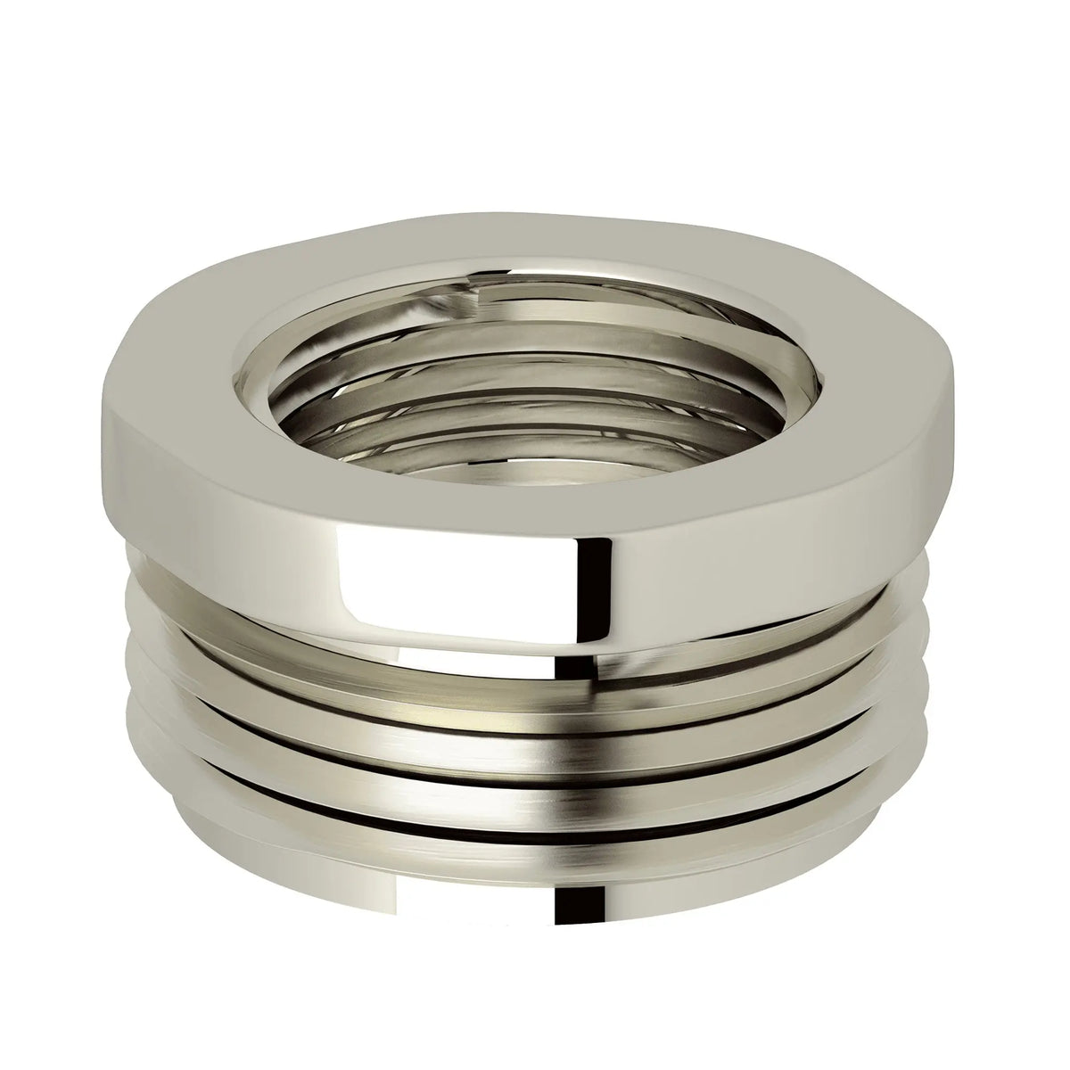 Perrin & Rowe 3/4"M X 1/2"F Adaptor U.5379 - Polished Nickel