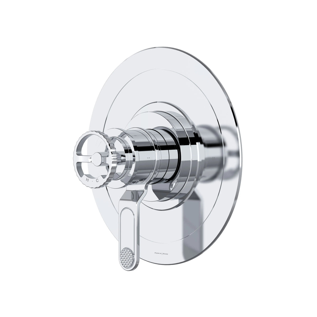 Perrin & Rowe Armstrong 1/2" Therm & Pressure Balance Trim With 2 Functions U.TAR44W1IW - Polished Chrome