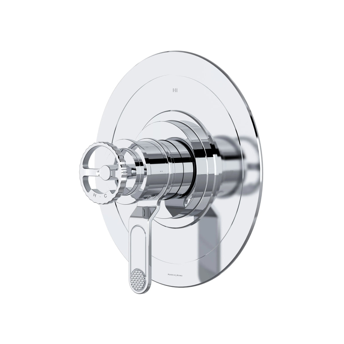 Perrin & Rowe Armstrong 1/2" Therm & Pressure Balance Trim With 3 Functions U.TAR23W1IW - Polished Chrome