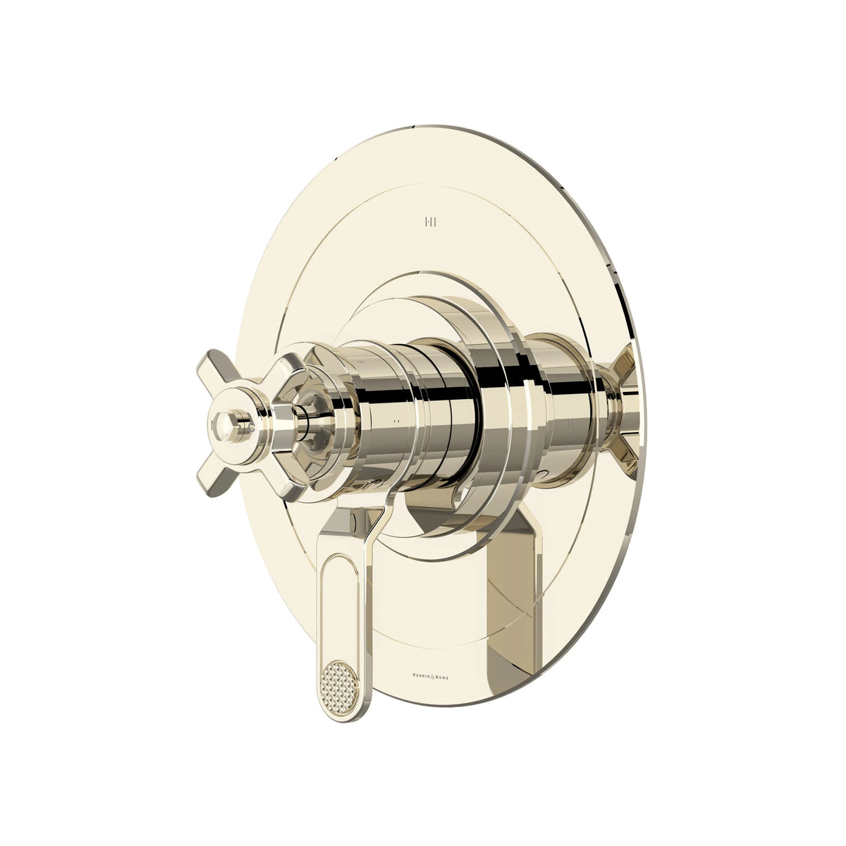 Perrin & Rowe Armstrong 1/2" Therm & Pressure Balance Trim With 3 Functions U.TAR23W1XM - Polished Nickel