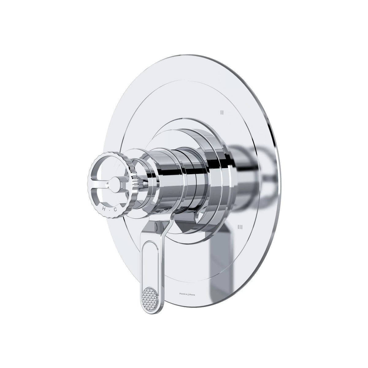 Perrin & Rowe Armstrong 1/2" Therm & Pressure Balance Trim With 3 Functions U.TAR47W1IW - Polished Chrome