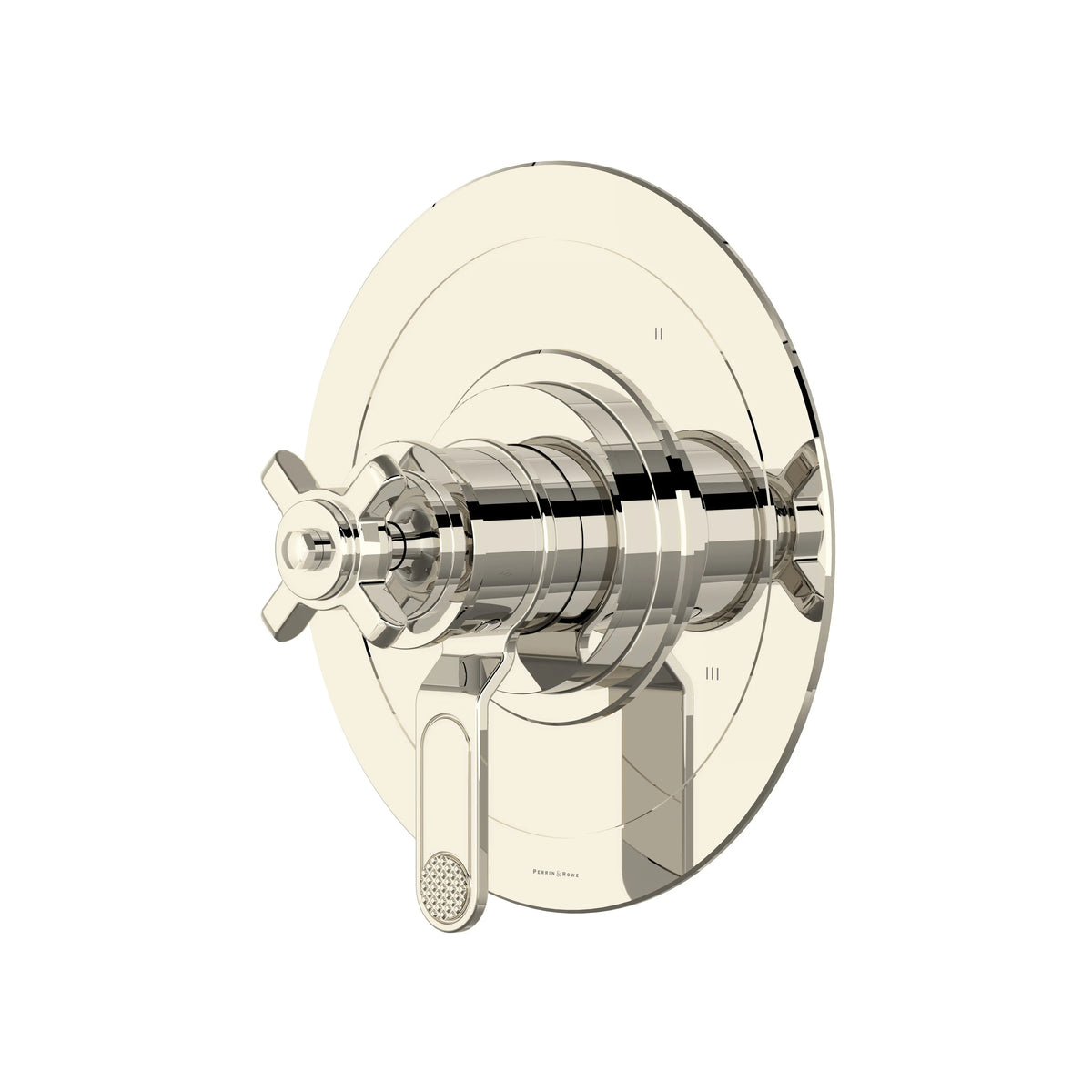 Perrin & Rowe Armstrong 1/2" Therm & Pressure Balance Trim With 3 Functions U.TAR47W1XM - Polished Nickel